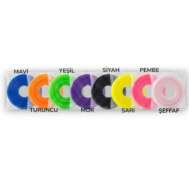 BENZİN HORTUMU   [ 20 METRE ]   RENKLİ