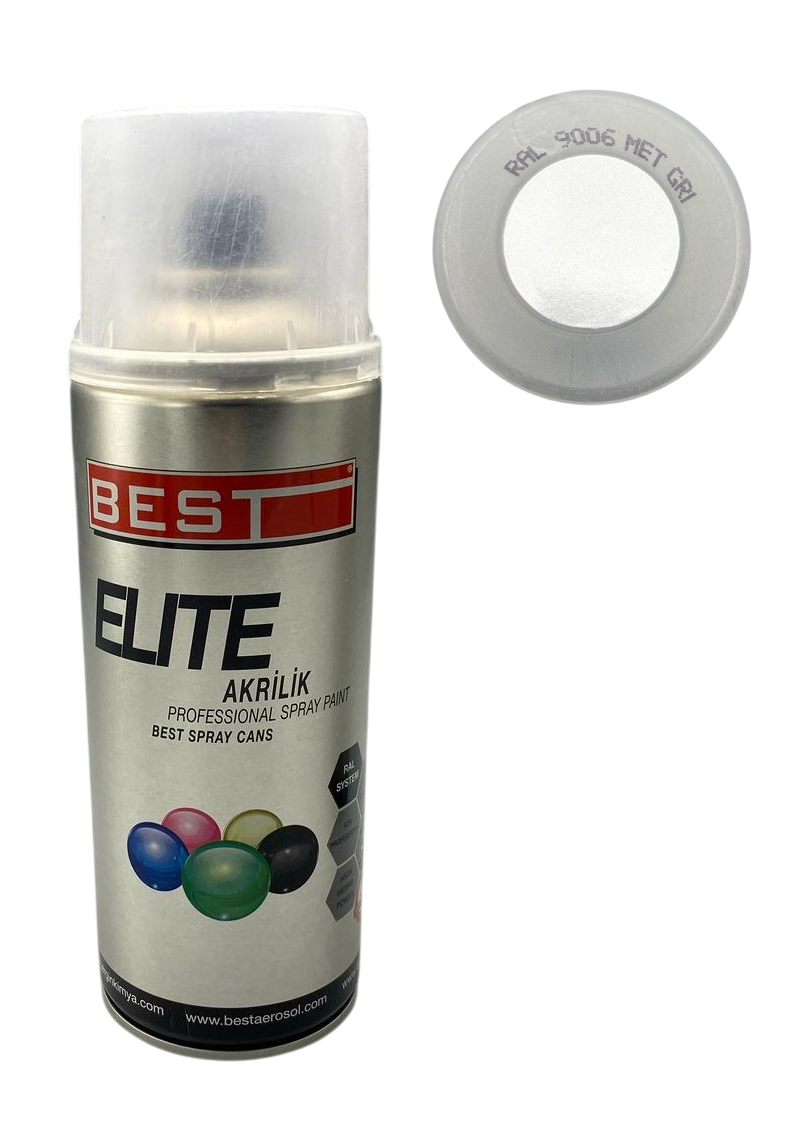 BEST SPREY BOYA METAL 400ML[ GRİ ]