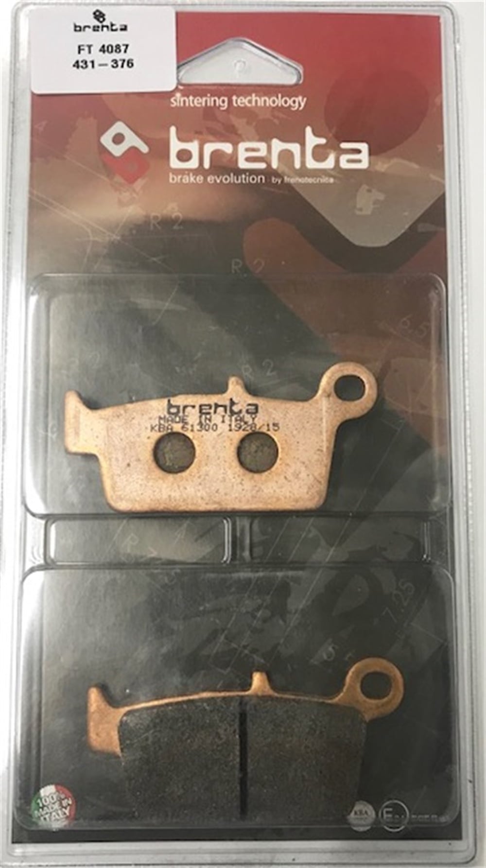 BRENTA DİSK BALATA SİM.METAL HONDA / KYMC