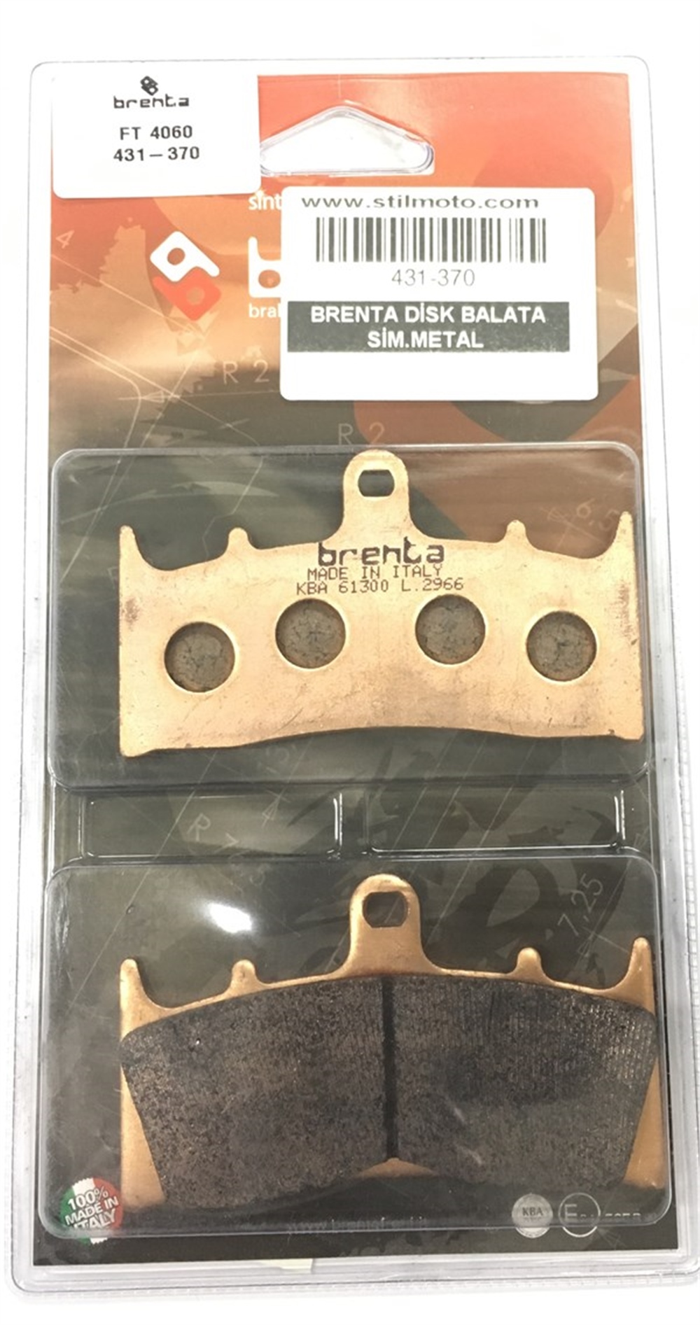 BRENTA DİSK BALATA SİM.METAL kawasaki