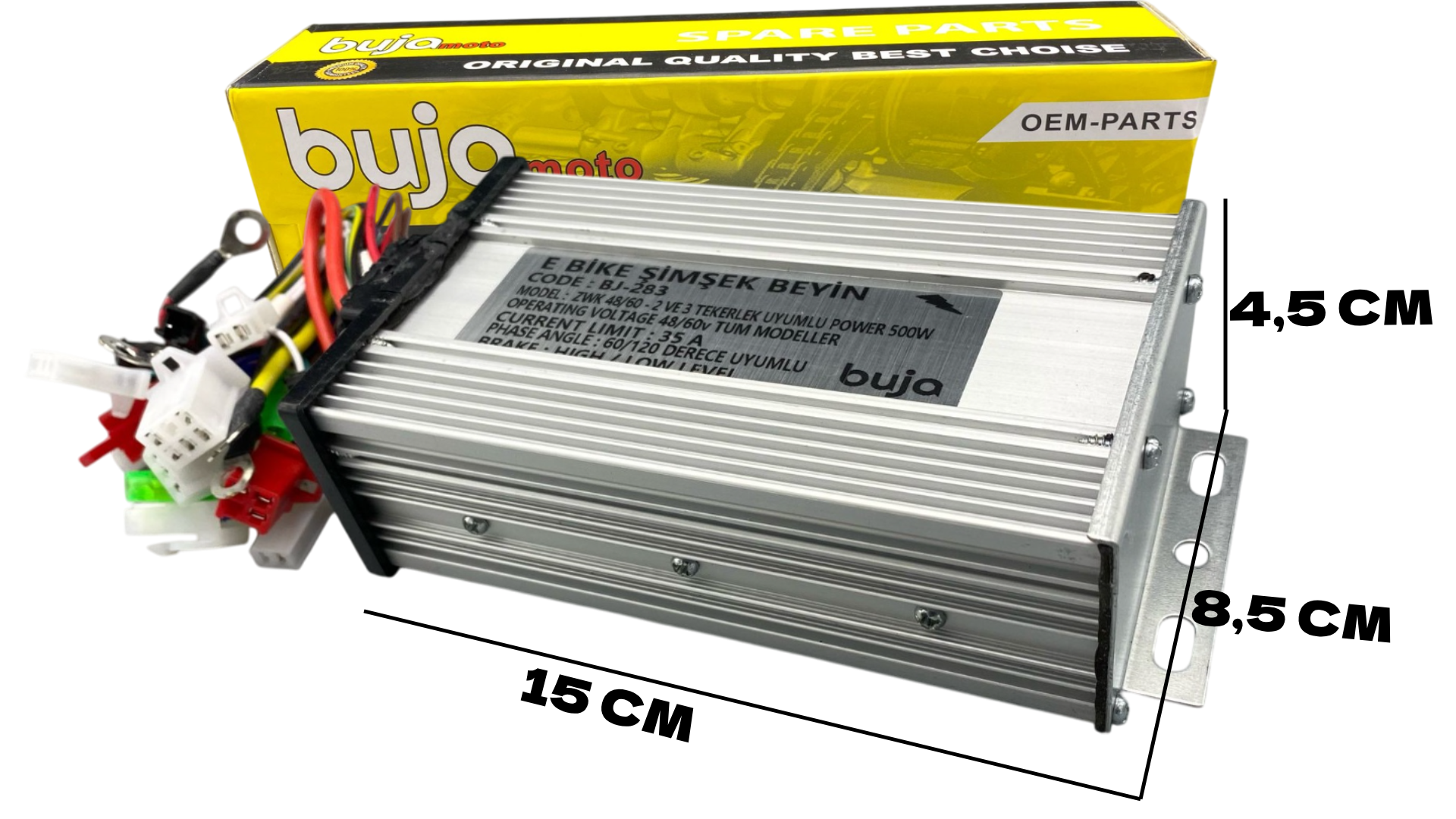 BUJA AKILLI EBİKE BEYİN 48V-60V-72V [ 35 AH ]