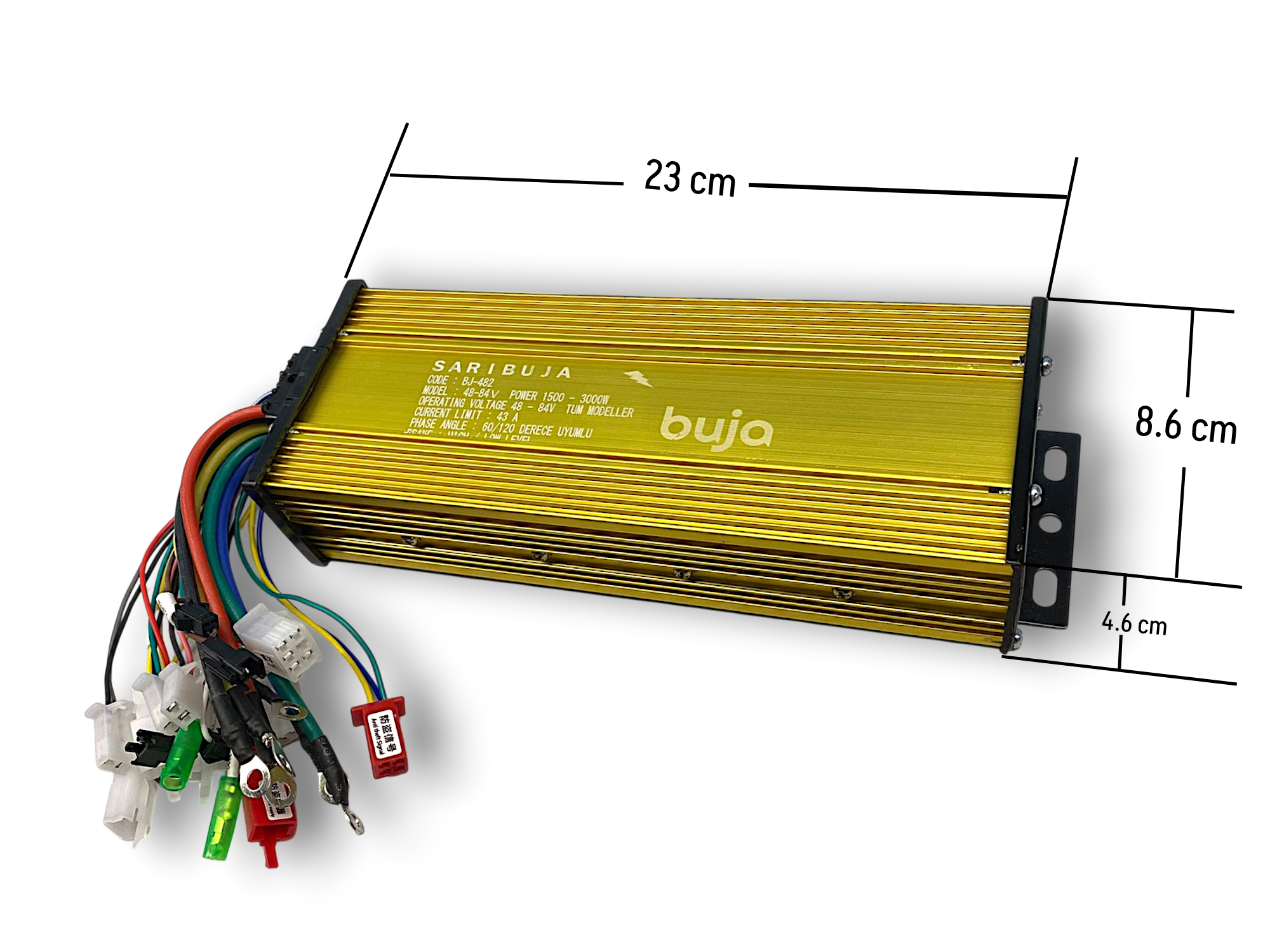 BUJA43 AKILLI EBİKE BEYİN [43 AH] %30 EXTRA MESAFE