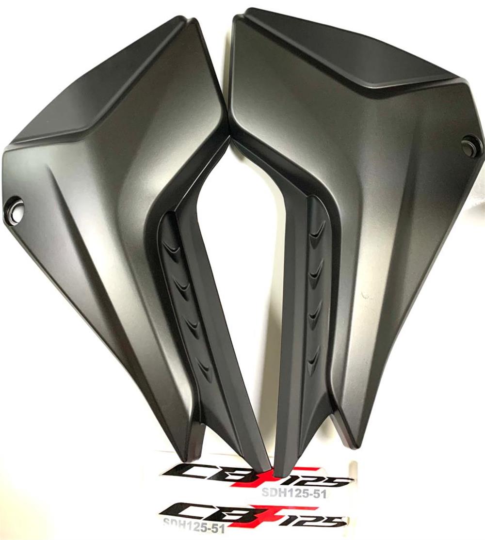 CB 125E YAN KAPAK GRİ TAKIM