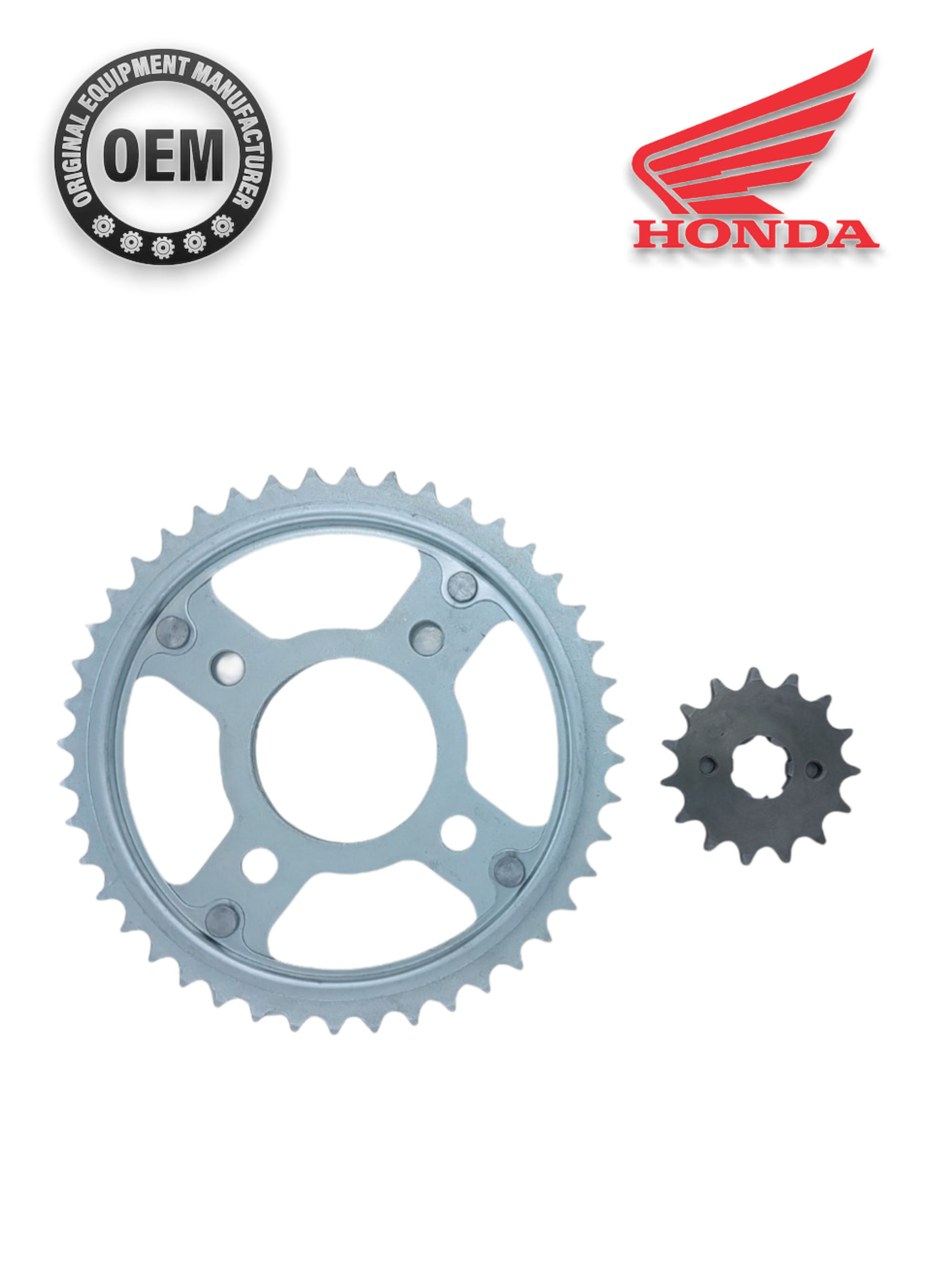 CBR 125 DİŞLİ SETİ [ ÖN DİŞLİ + ARKA DİŞLİ ]