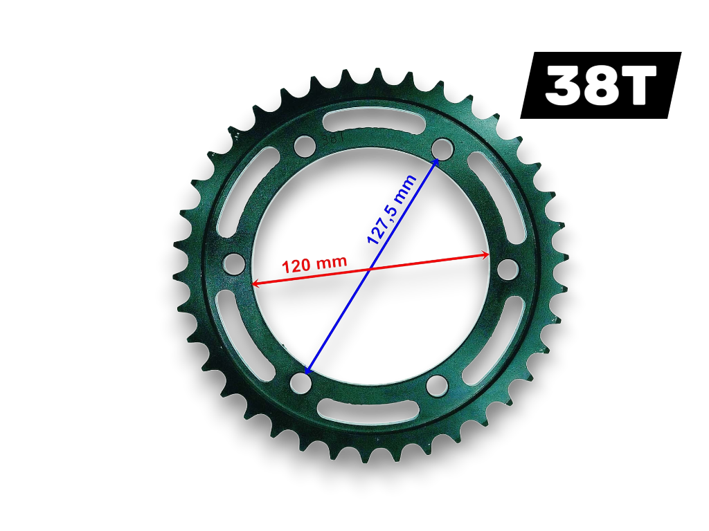 CBR 250 ARKA DİŞLİ 38T
