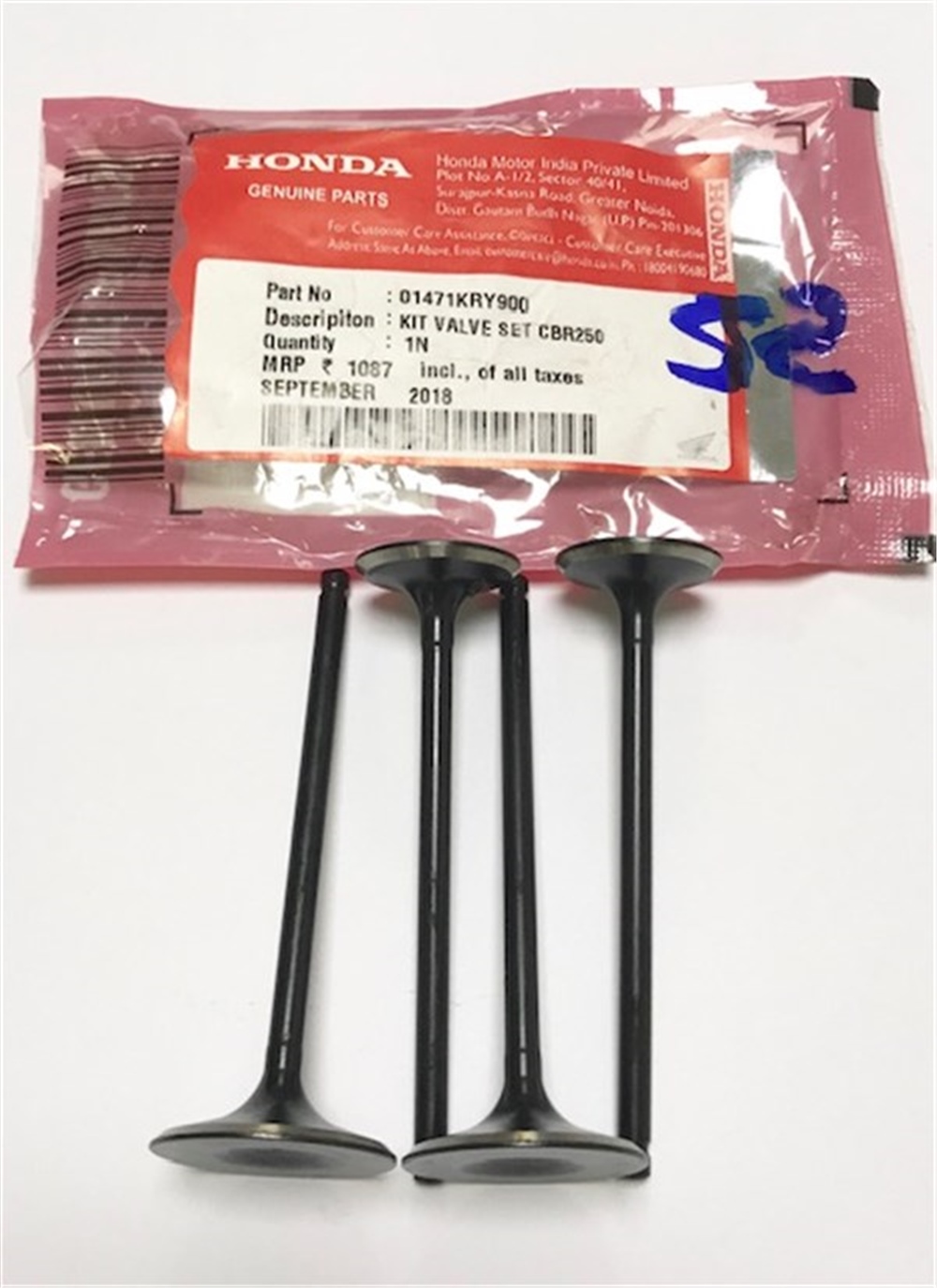 CBR 250 SÜBAP 4 LÜ SET