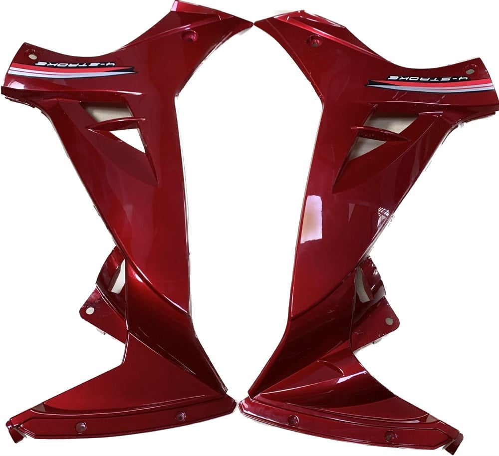 CRYPTON ÖN RÜZGARLIK TAKIM [ KIRMIZI ]