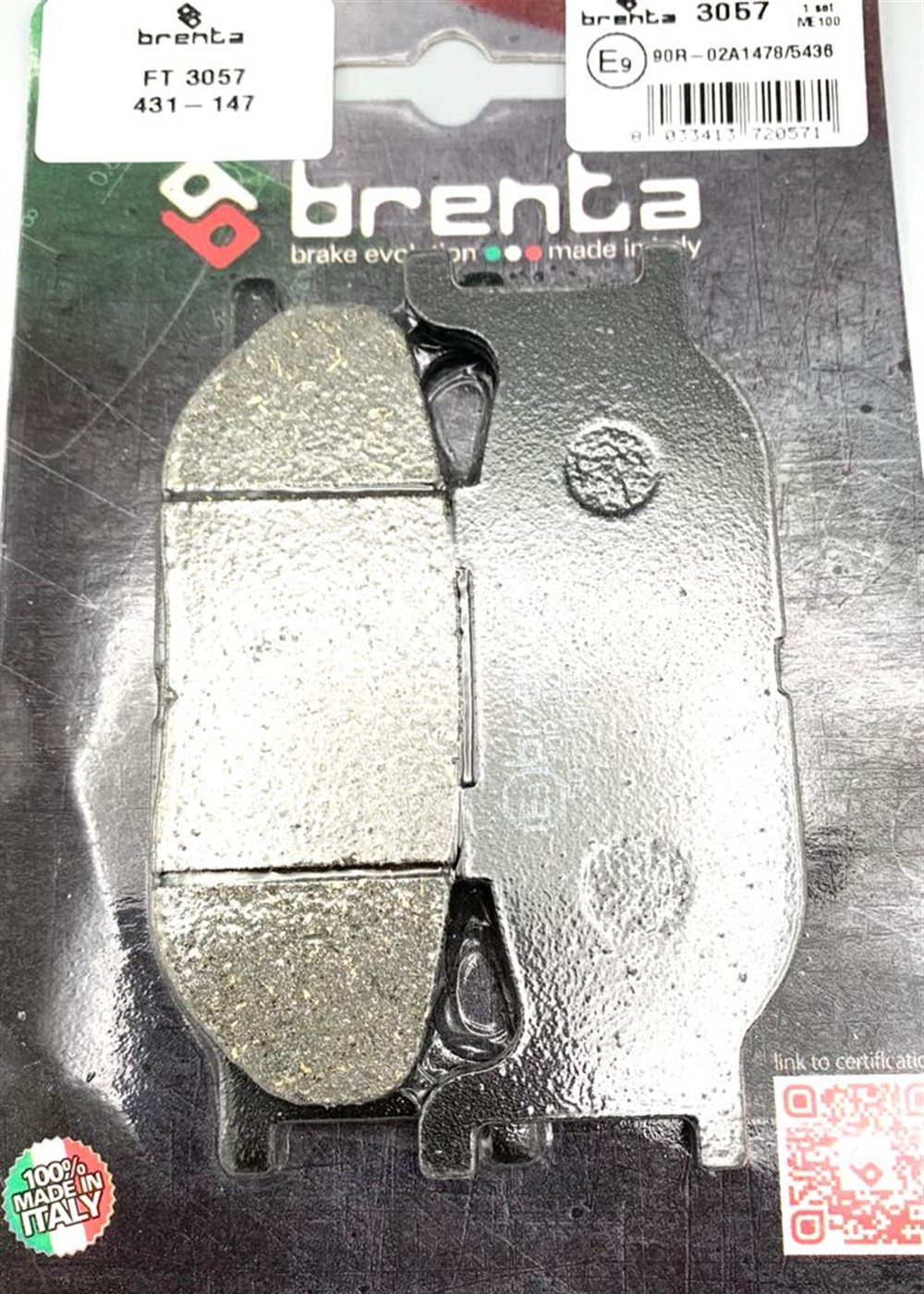 DİSK BALATA BRENTA FT3057  ORGANIC