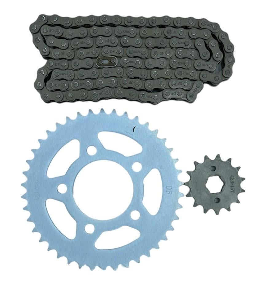 DRİFT L ZİNCİR DİŞLİ SET   [ 15T - 42T-120 L ]