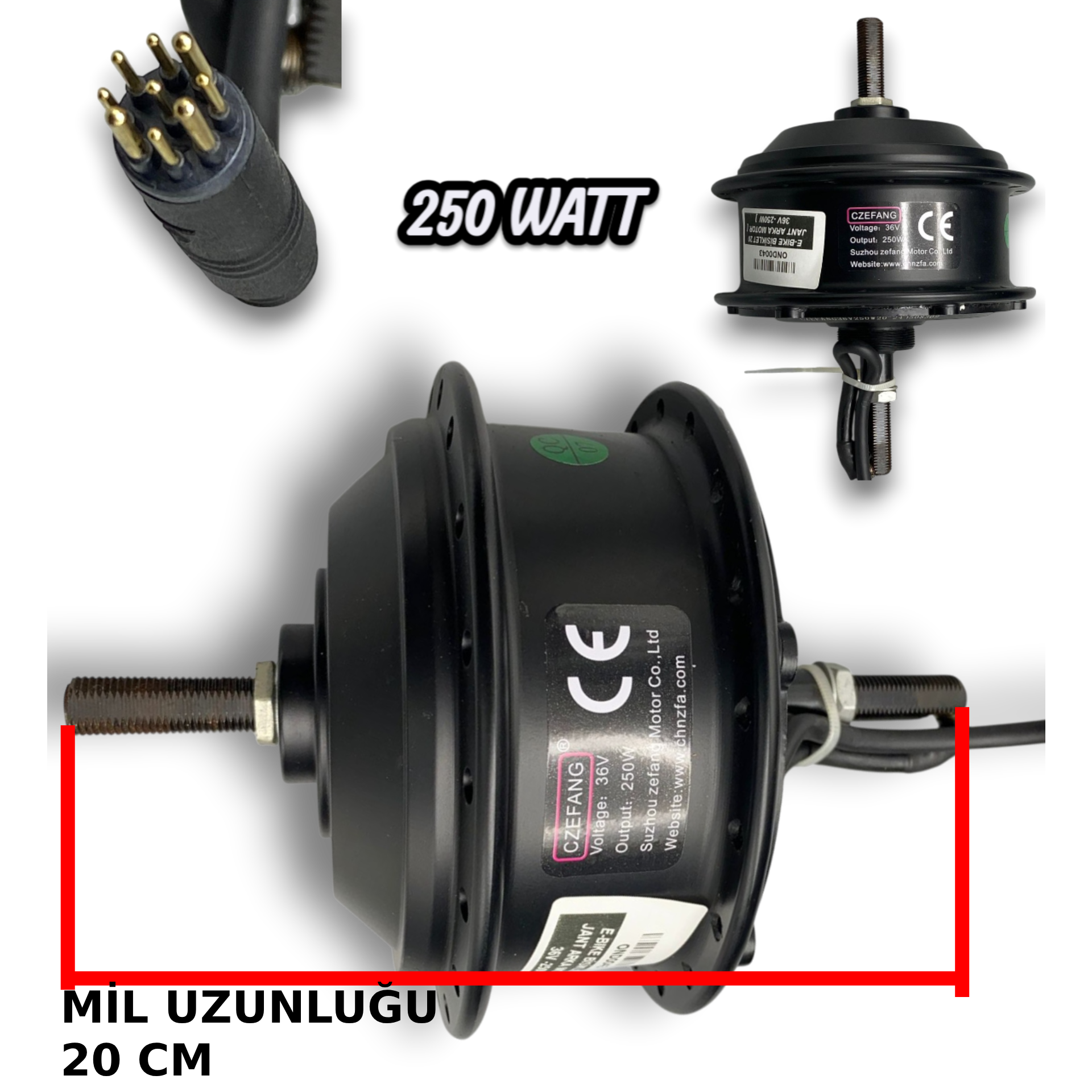 E-BIKE BİSİKLET 20 JANT ARKA MOTOR  [ 36V -250W  ]