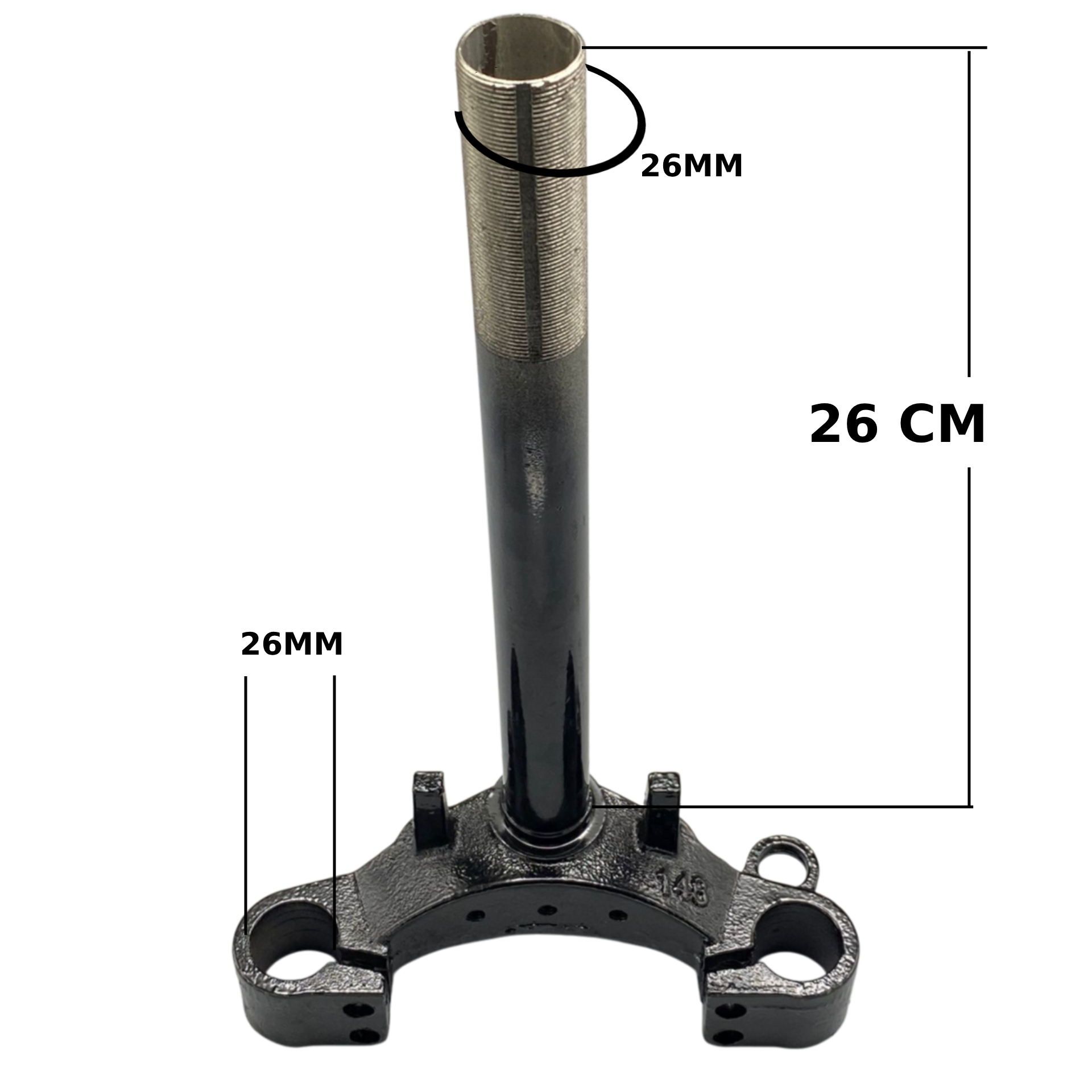 E-BİKE ÖN MAŞA 3 TEKERLİKLİ BİNEK [ 26-26-27 MM ]