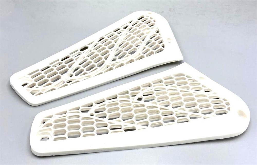 E-BİKE YAN KAPAK BEYAZ TK ( ÇİFT FARLI MODEL)