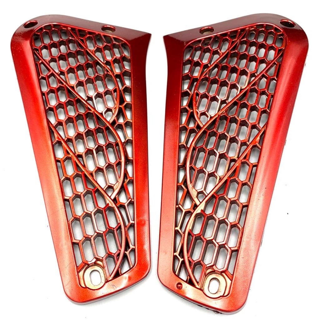 E-BİKE YAN KAPAK KIRMIZI TK ( ÇİFT FARLI MODEL)