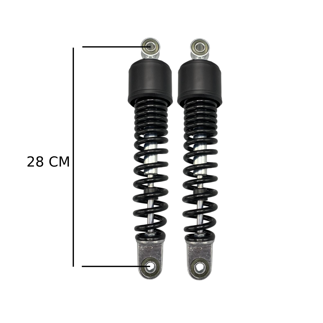 EBİKE ARKA AMORTİSÖR TAKIM  [ 28 CM  ]