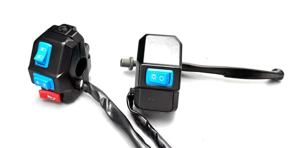 EBİKE KUMANDA SAĞ SOL TAKIM  [ ÖN FREN KOLLU ]