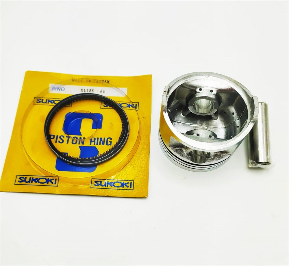 HONDA XL 185 PİSTON SUKOKI +2.75  (65.75) 15P