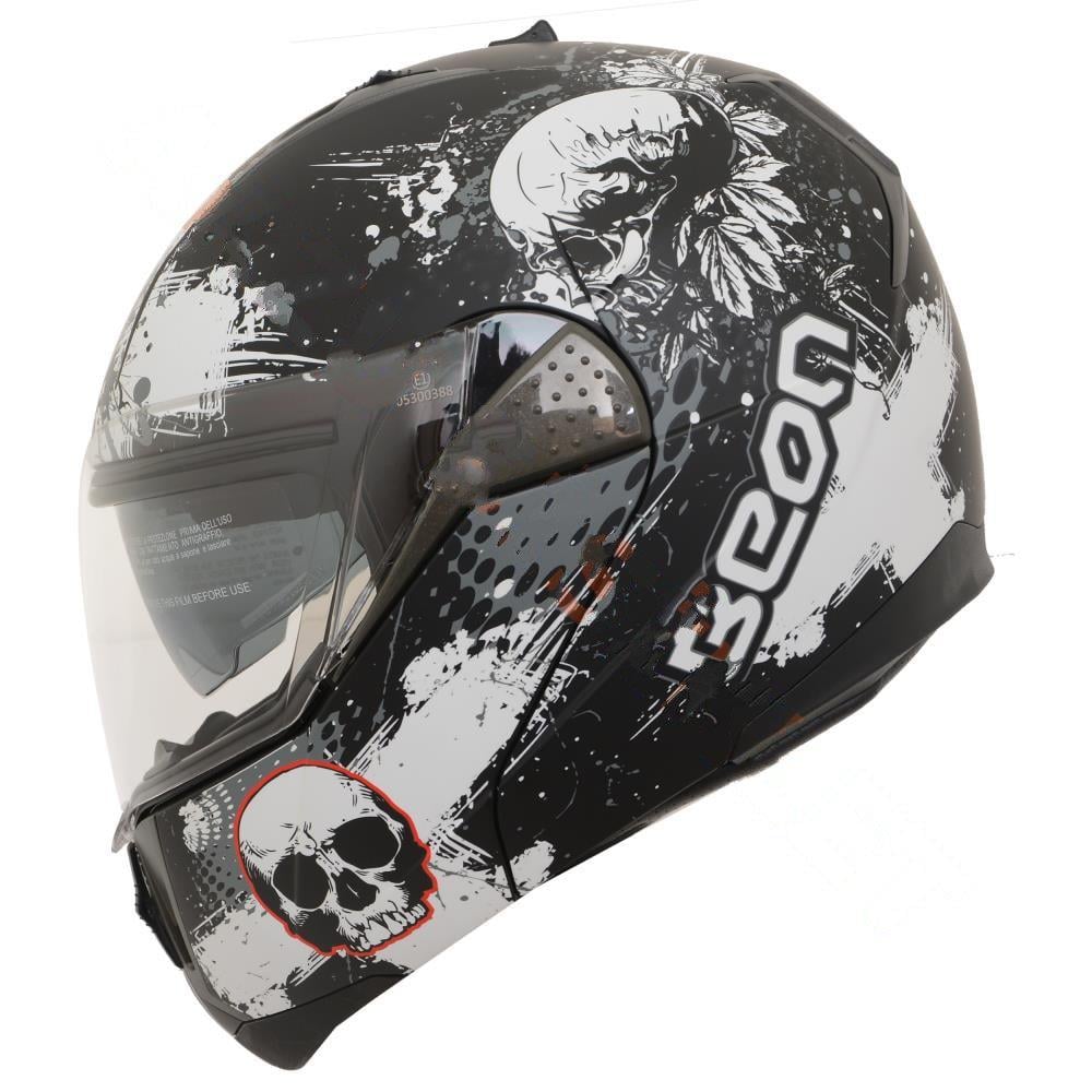 KASK ÇENE AÇILIR GÖZLÜKLÜ BEON KURU KAFA [ XL ]