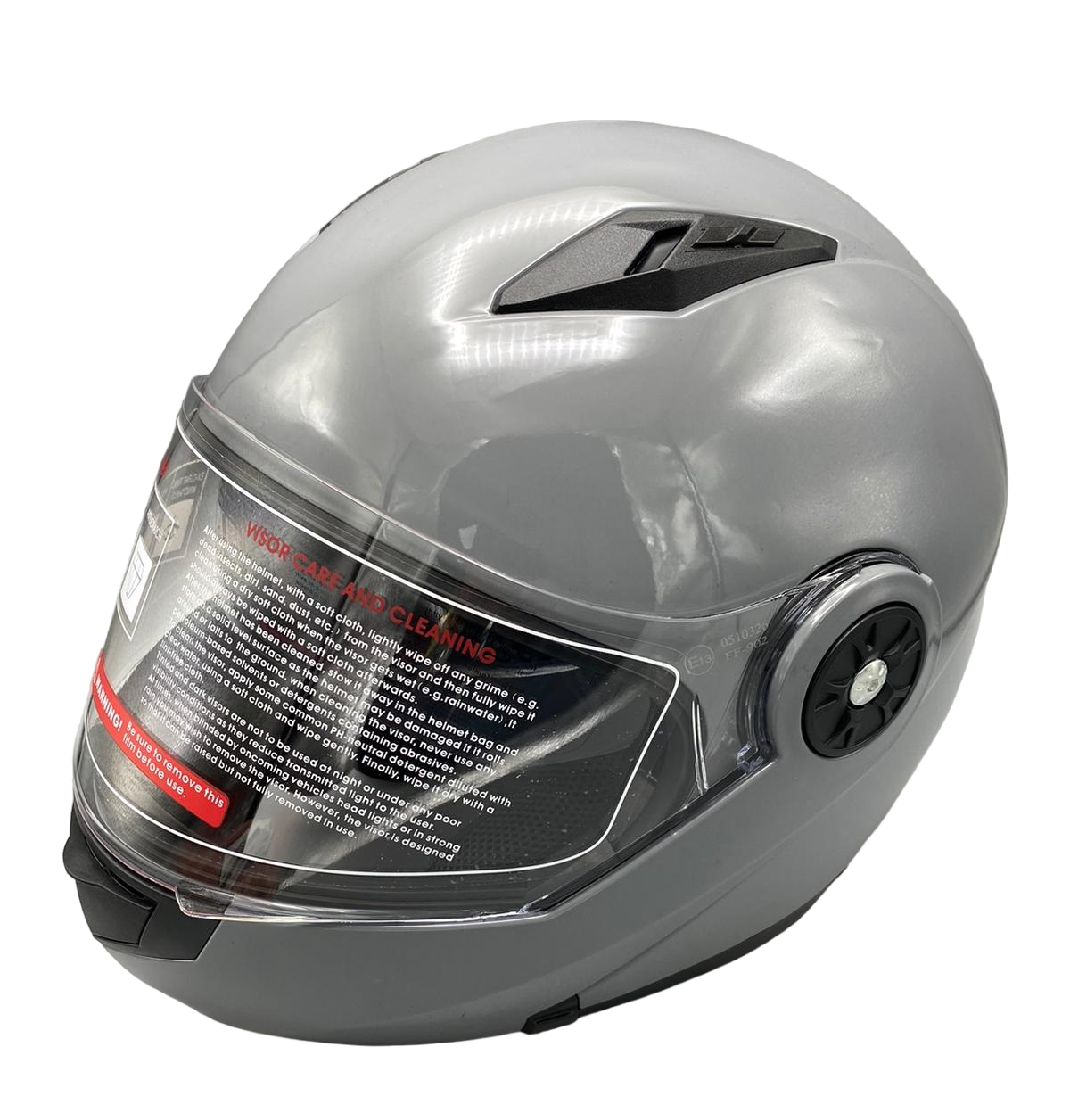 KASK ÇENE AÇILIR GÖZLÜKLÜ  JK 115  [ GREY ]