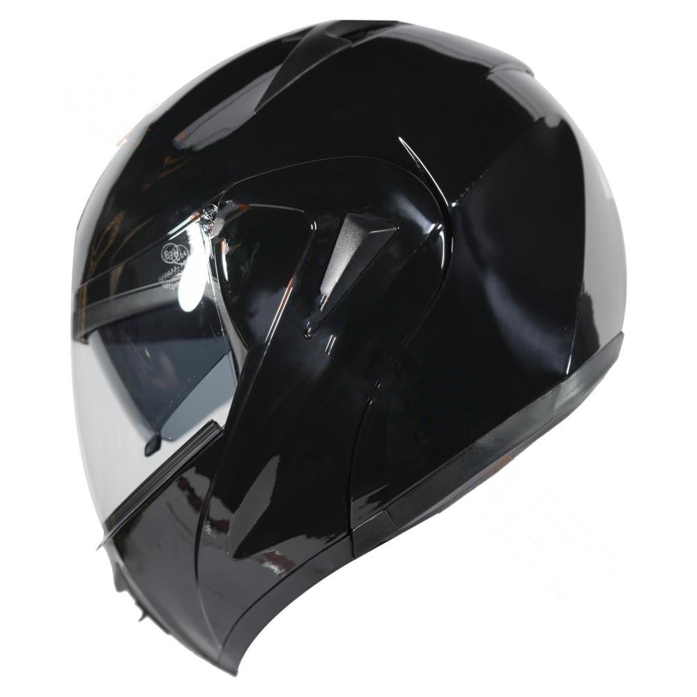 KASK ÇENE AÇILIR GÖZLÜKLÜ  VRT  [ SİYAH ]