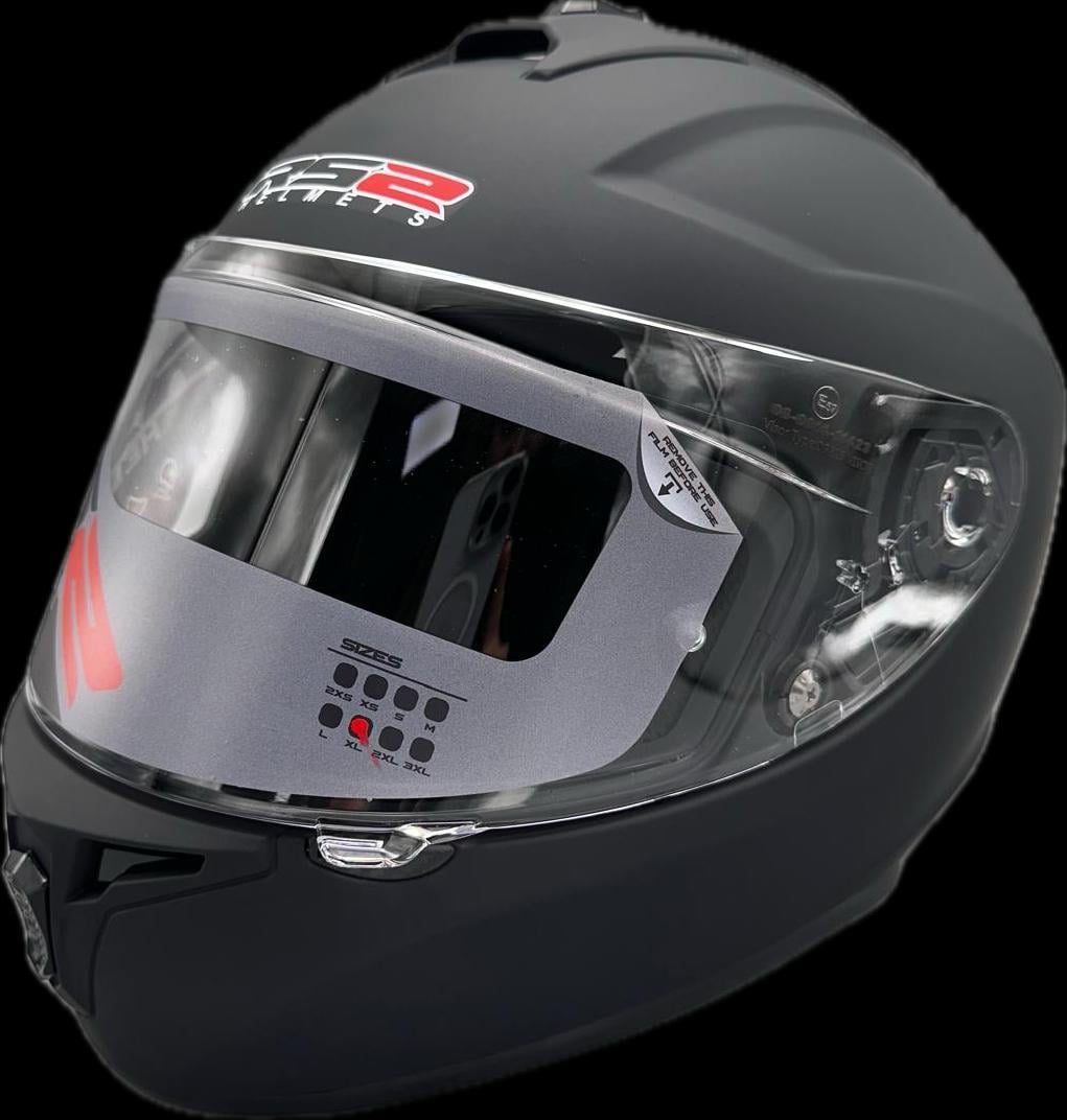 KASK FULL FACE RS 320 MODEL [ MATT/BLACK ] [ CE ]