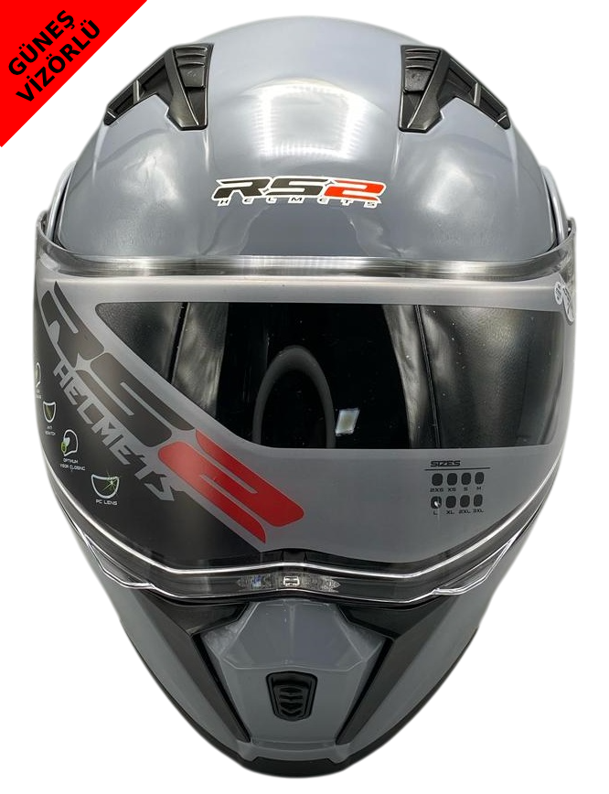 KASK RS 385 NARDO GRİ [ L ]