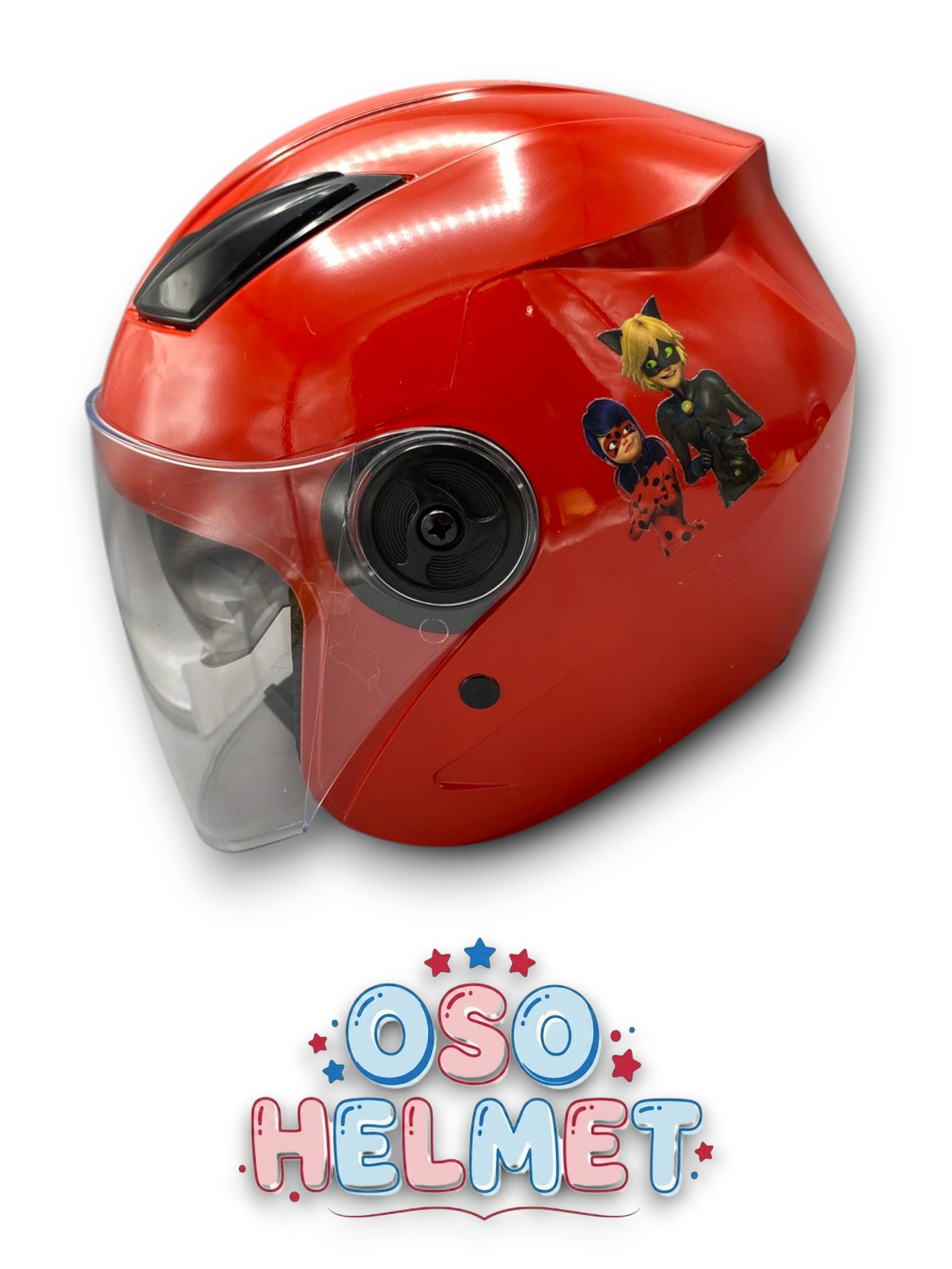 KASK YAZLIK COCUK KIRMIZI