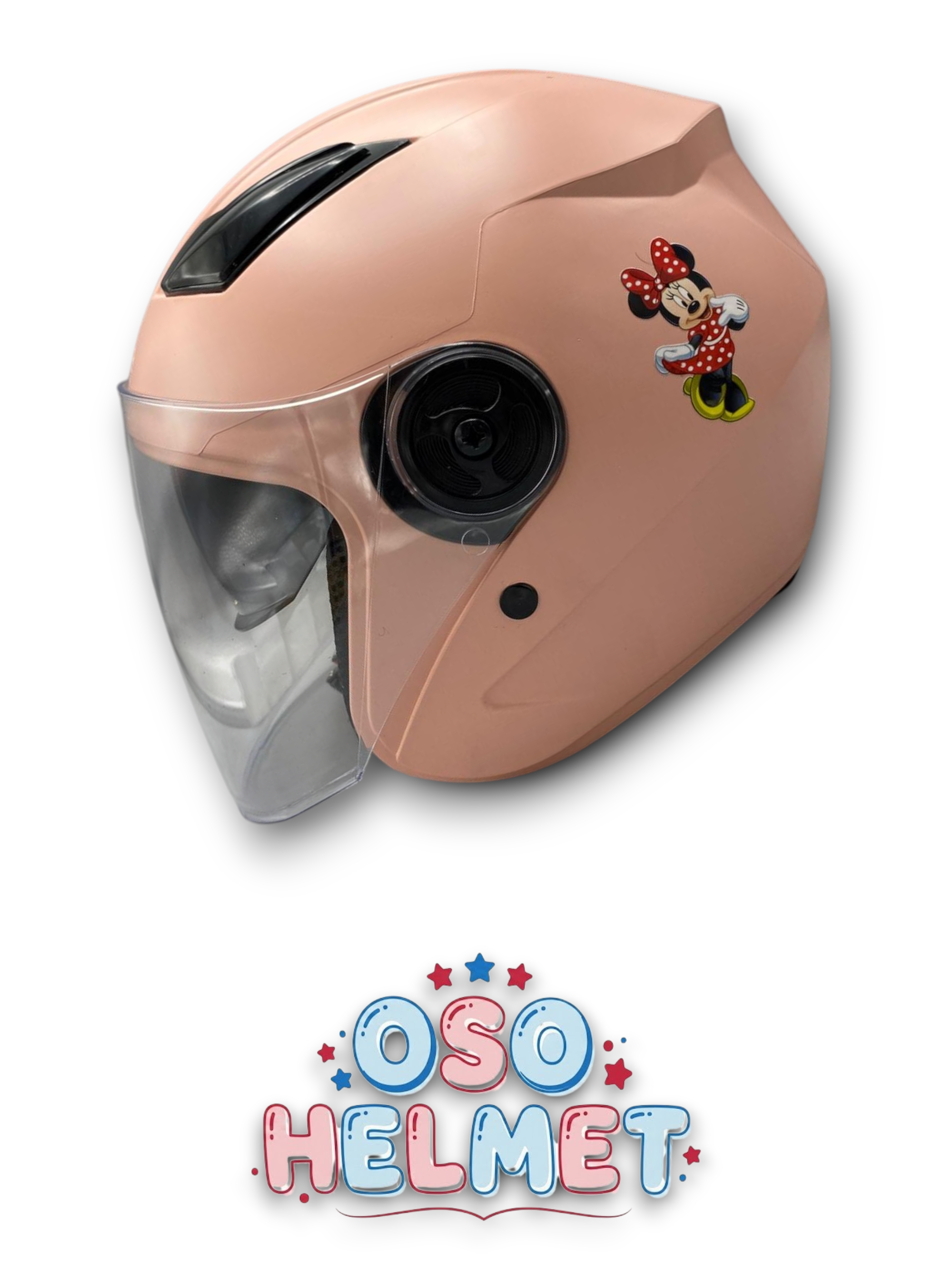 KASK YAZLIK COCUK PEMBE