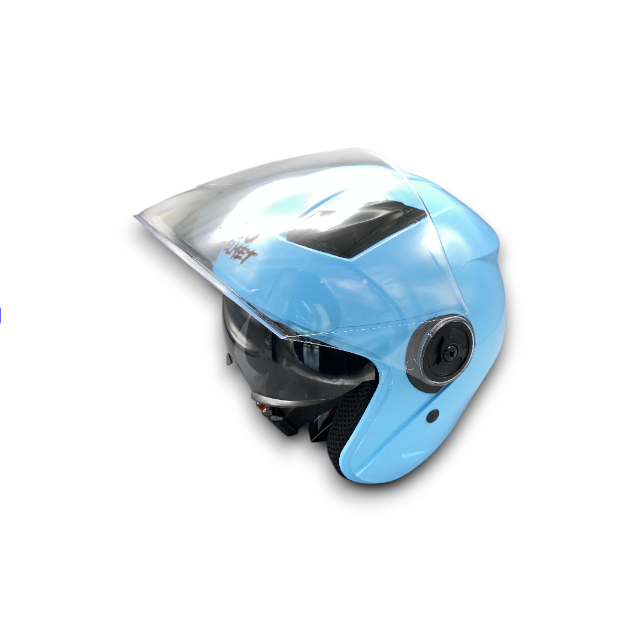KASK YAZLIK MODEL MAVİ ( L BEDEN ]