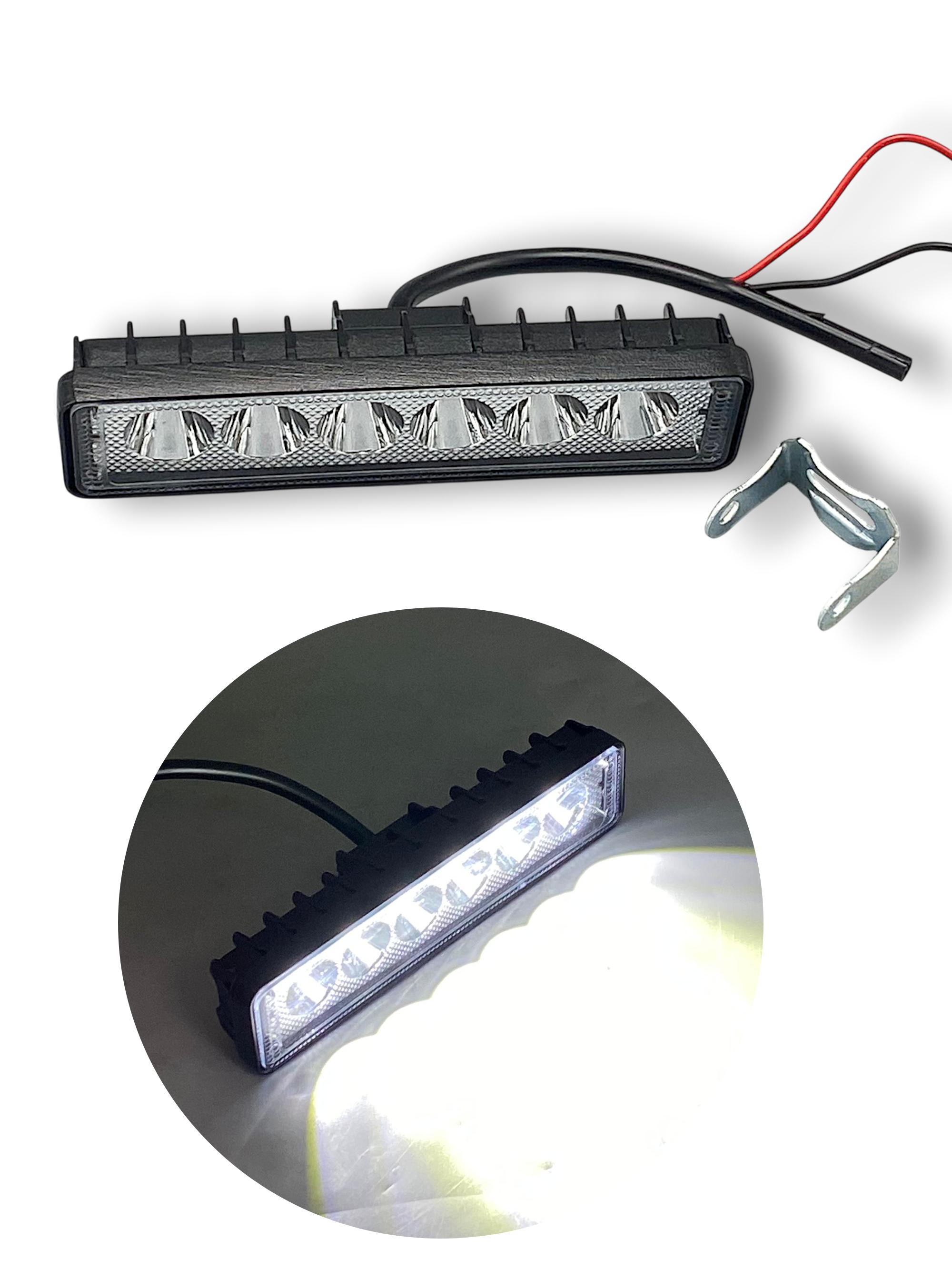 LED FAR 9 LED BÜYÜK YUVARLAK