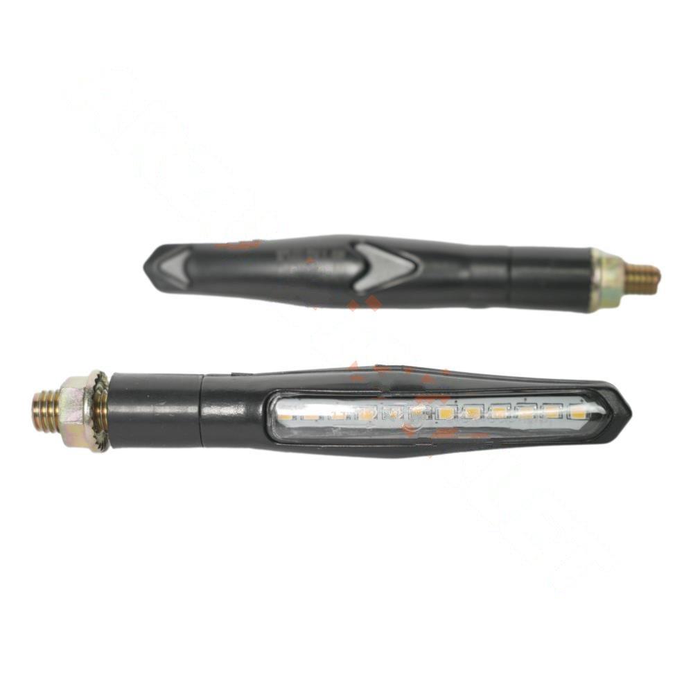 LED SİNYAL  KAYAN  SARI IŞIK   [ SİYAH 1062L-Y ]
