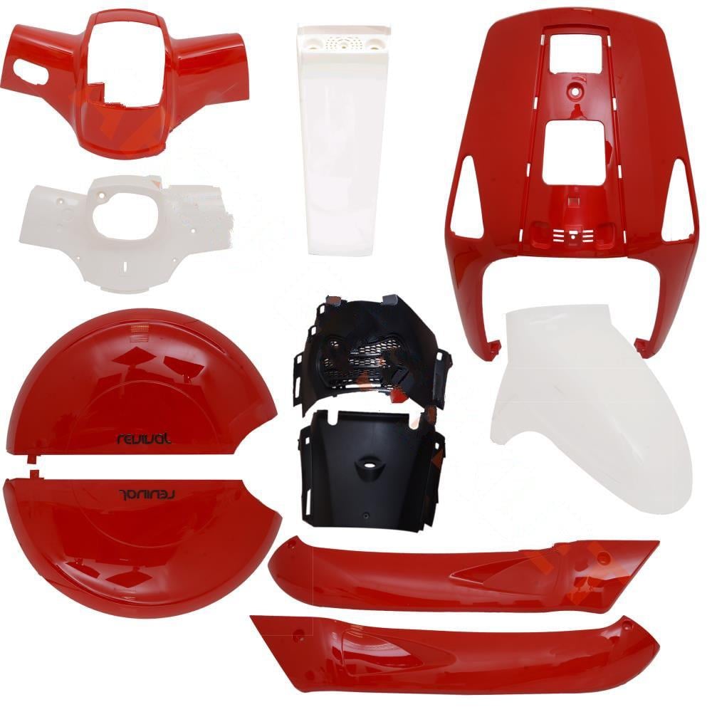 MONDİAL REVİVAL KAPORTA SET [ KIRMIZI ]