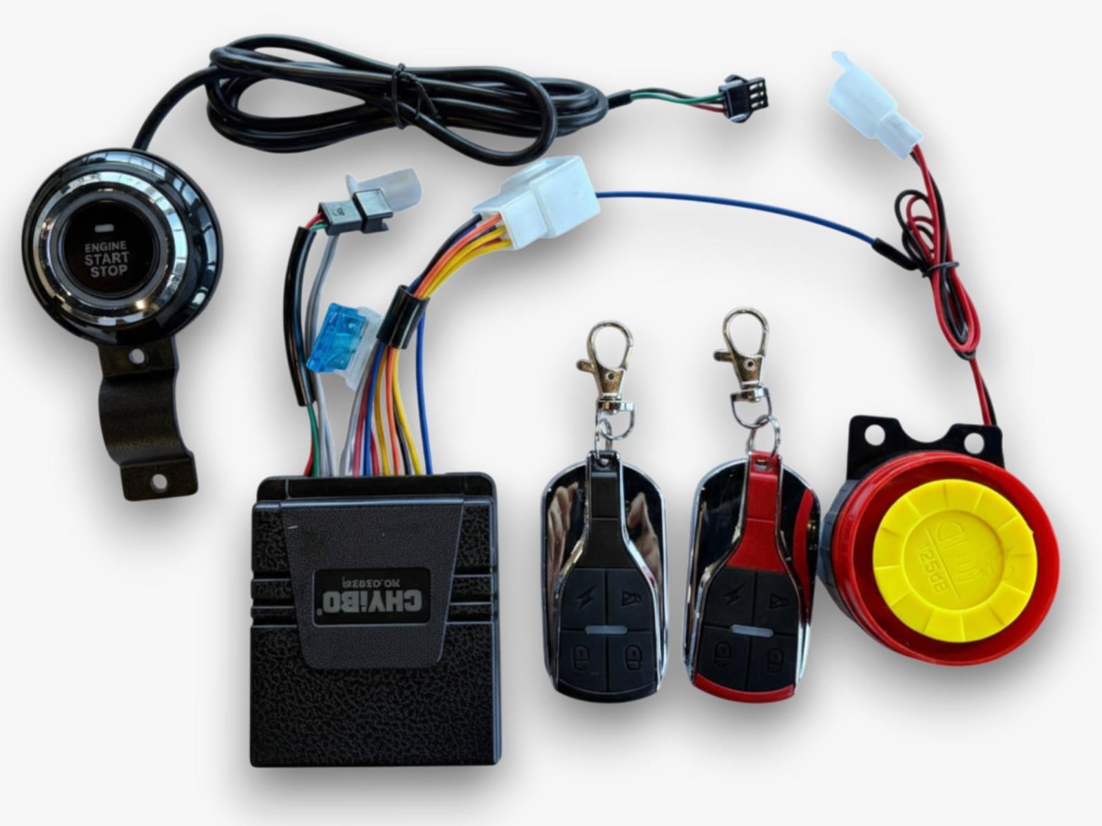 MOTOSİKLET ALARM SETİ [ STAR STOP DÜĞMELİ ]