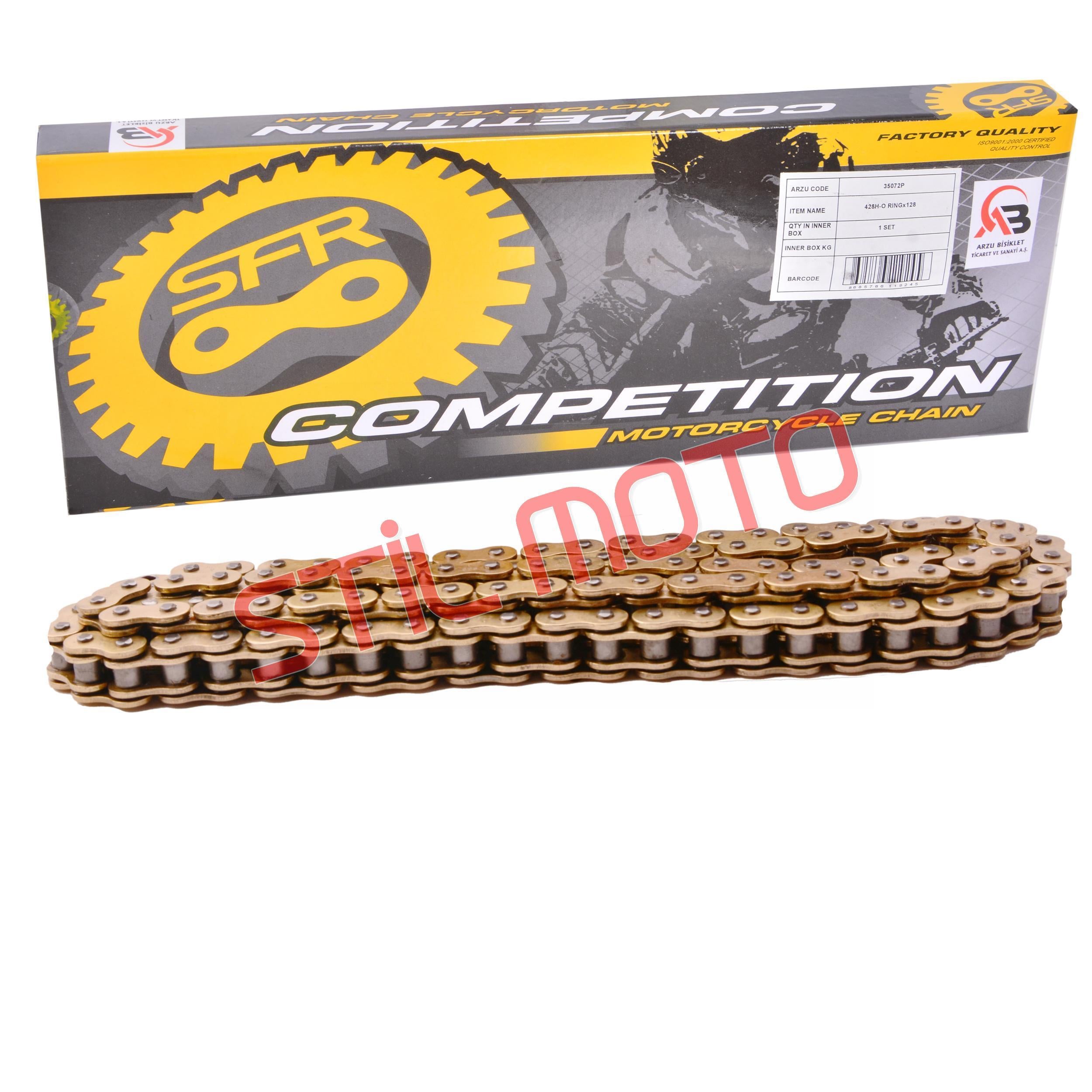 ORİNGLİ ZİNCİR 428H X 128L