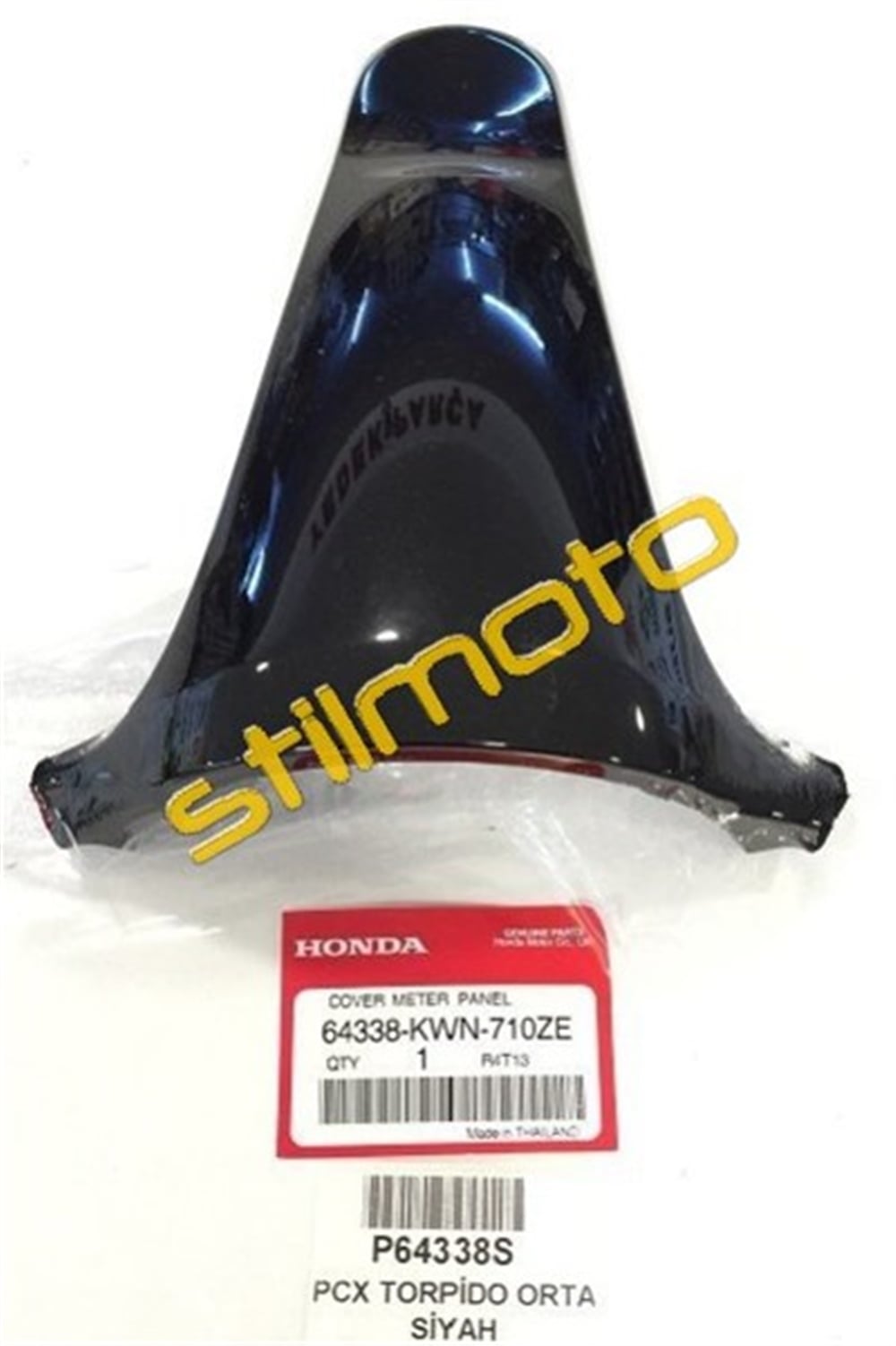 PCX 125 TORPİDO ORTA SİYAH