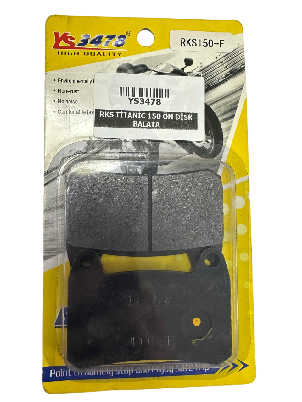 RKS TİTANİC 150 ÖN DİSK BALATA