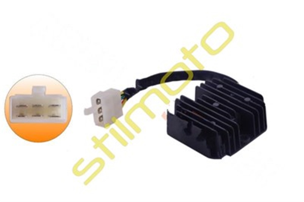 SCOOTER KONJEKTÖR [6 KABLOLU - TEK SOKET]    JANTE