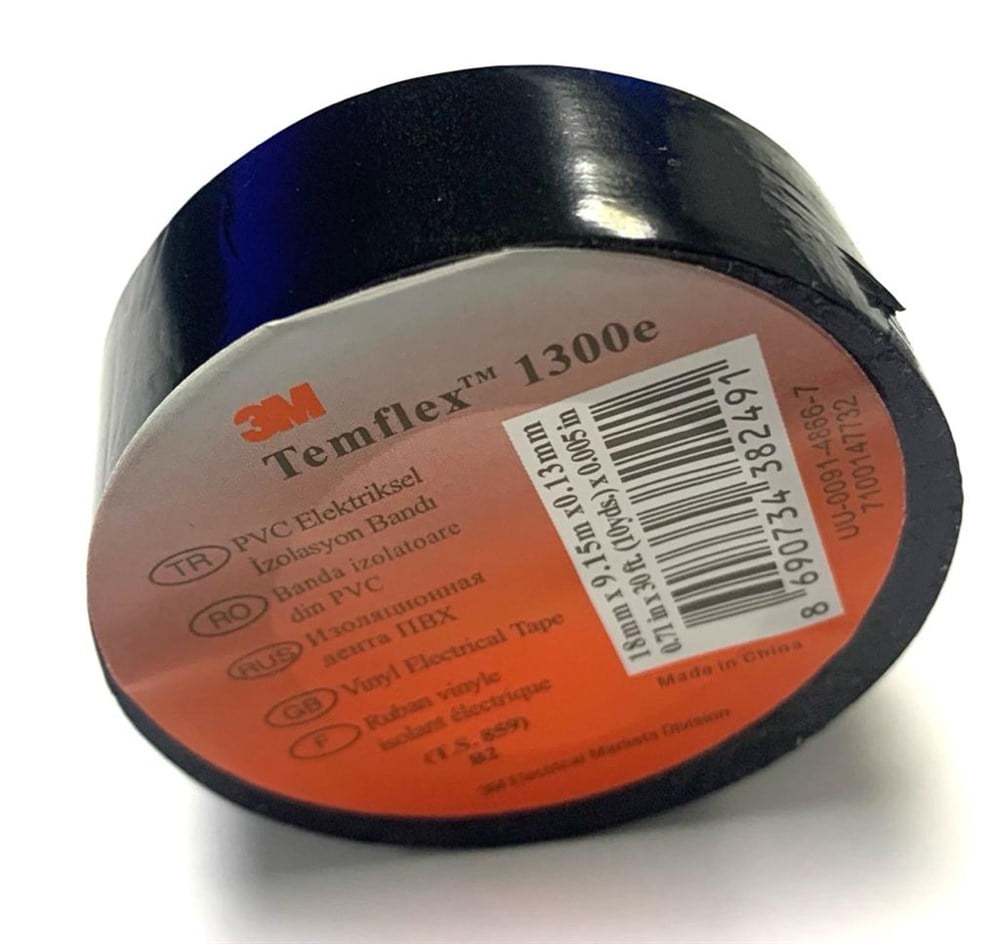 SİYAH BANT 18mm ( 3 M )