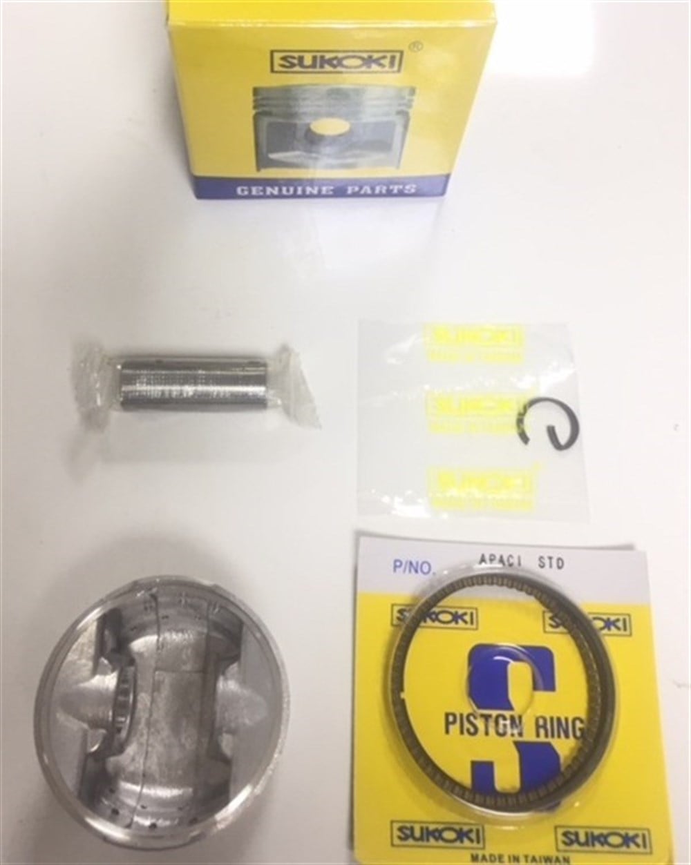 TVS APACHE 150 PİSTON SEKMAN 15P 57 MM STD. SUKOKİ