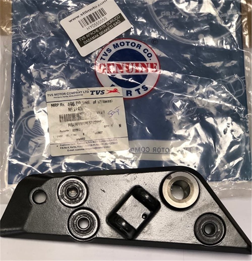 TVS APACHE RTR SÜRÜCÜ BASAMAK BRAKETİ SAĞ