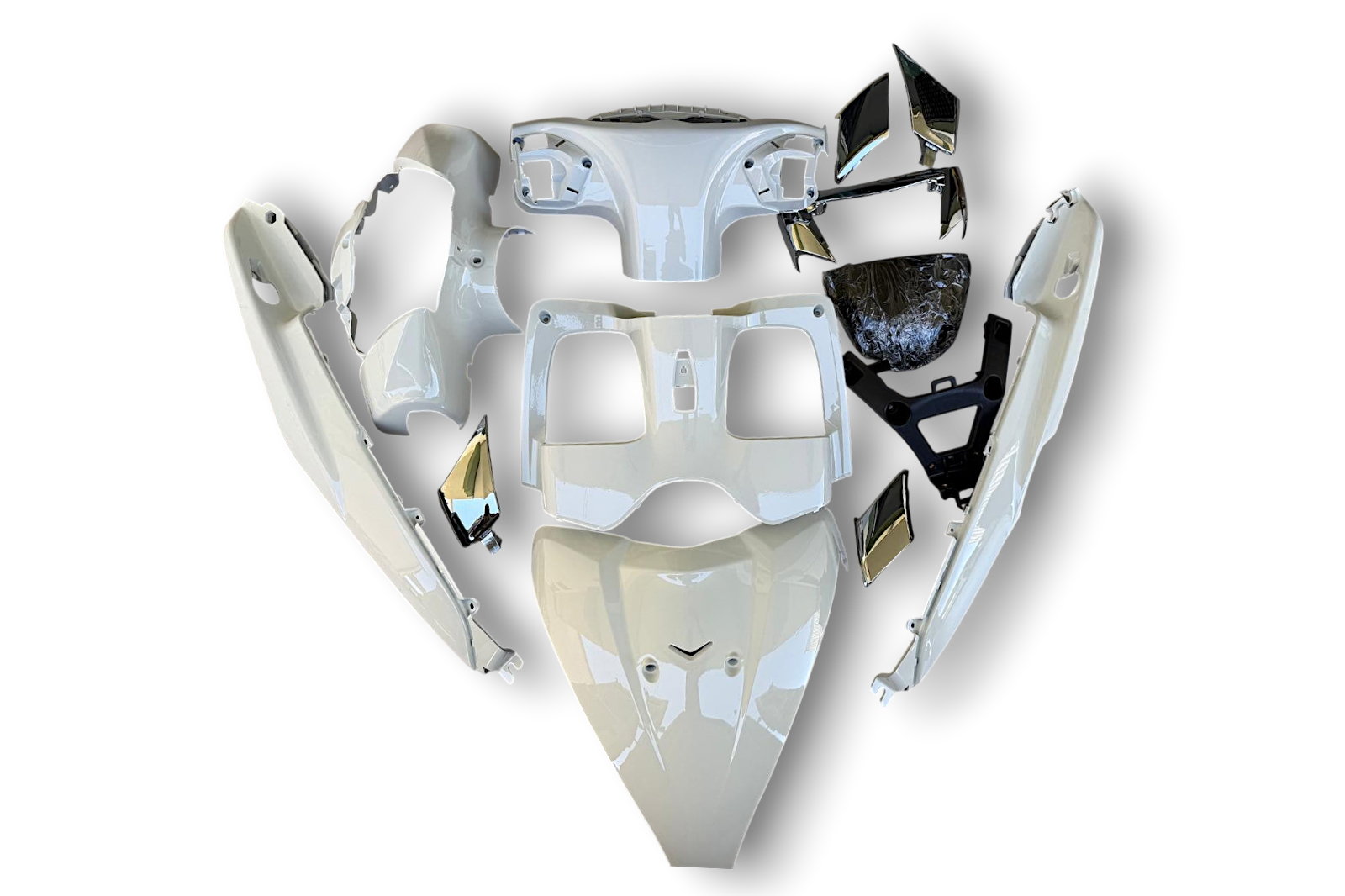 TVS JUPİTER 125 KAPORTA SET  PRC. [ BEYAZ ]