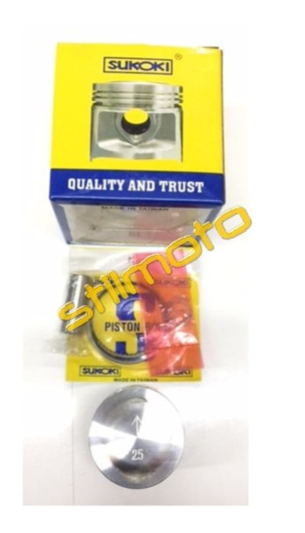TVS PEP PİSTON SEKMAN SUKOKI 0.25 ( 47,25 mm ) 13P