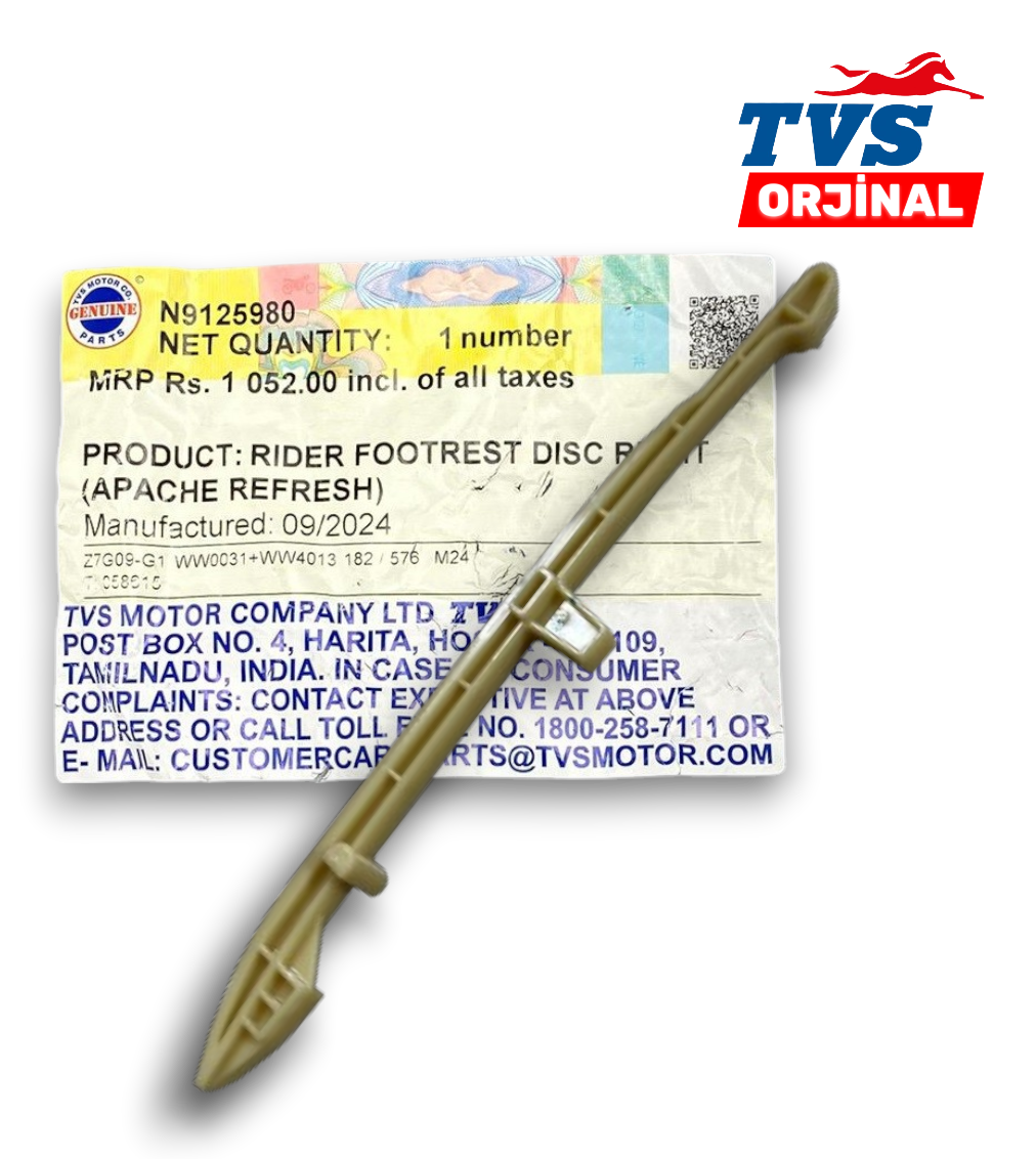 TVS RAİDER 125 GERGİ LASTİĞİ KARŞILIĞI ORJİNAL