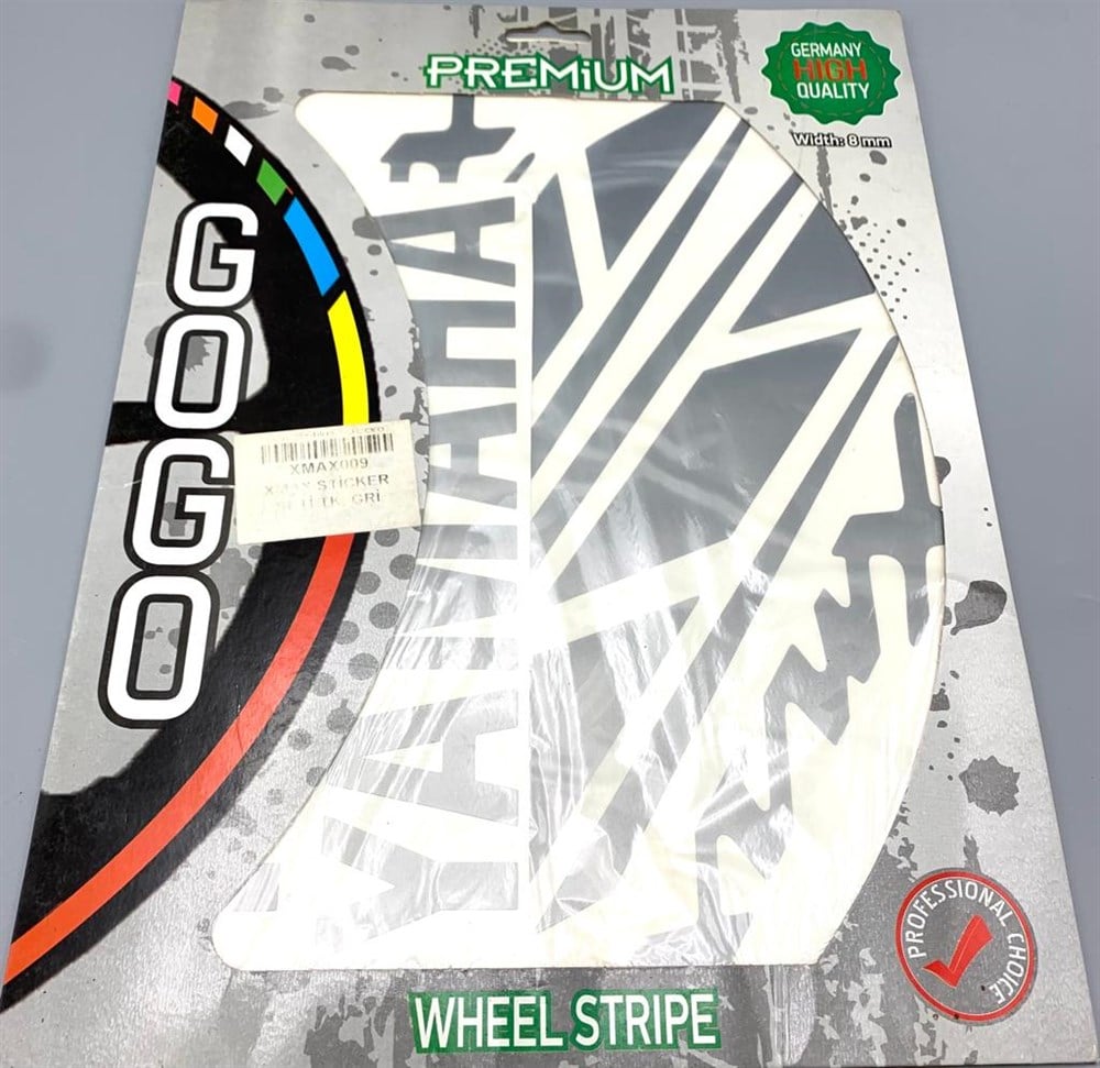 XMAX STİCKER SETİ TK. GRİ