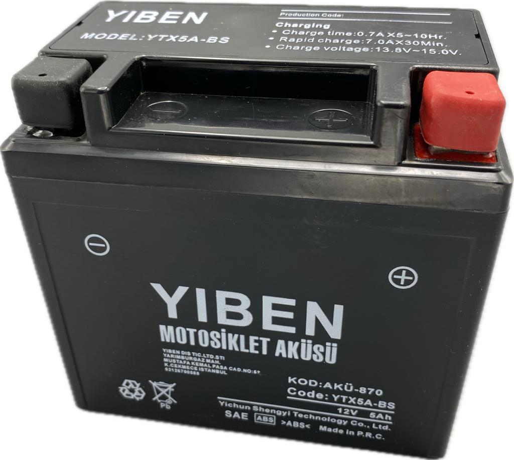 YTX5 A- BS [ AKÜ BWS 100 - TİTAN ] YİBEN