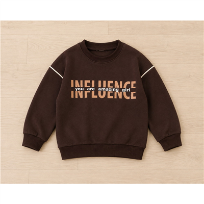 Kız Çocuk Influence Baskılı İkili Eşofman Takımı