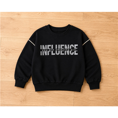 Kız Çocuk Influence Baskılı İkili Eşofman Takımı