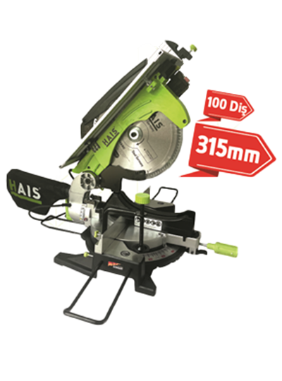HAIS 315 MM ÜSTTEN TABLALI GÖNYE KESME TESTERE