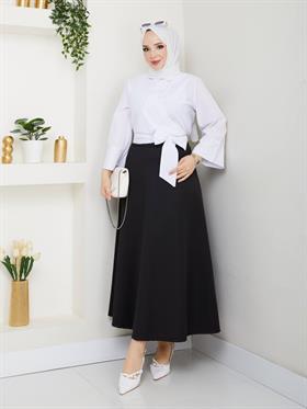  Yandan Bağlamalı Tunik 2278 Ekru