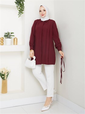 ASYA TUNİK BORDO