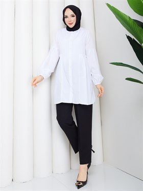 ESİLA TUNİK BEYAZ